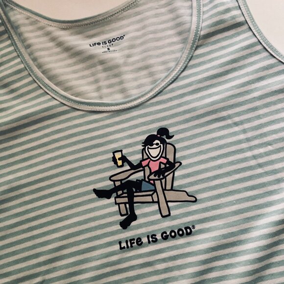 LIFE IS GOOD Women's Short Nightgown NWT Size S - Picture 1 of 5